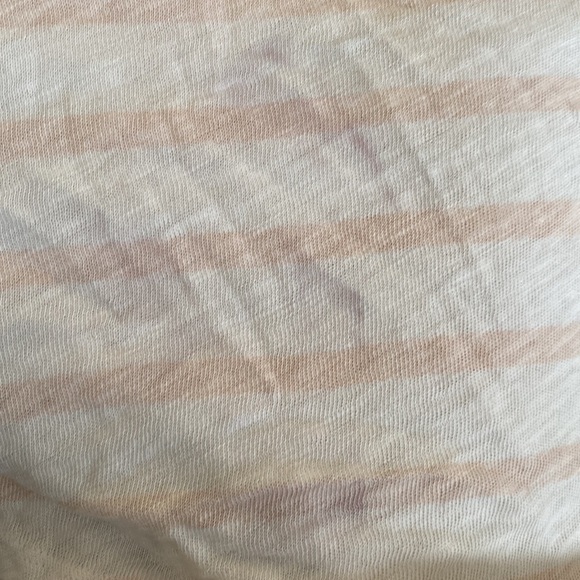 Joe Fresh - Soft Knit Long Sleeve White & Blush Pink Sweater​​​​​​​​ - Picture 7 of 7